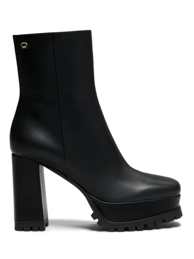 Gianvito Rossi Harlem High-heeled Ankle Boots In Black