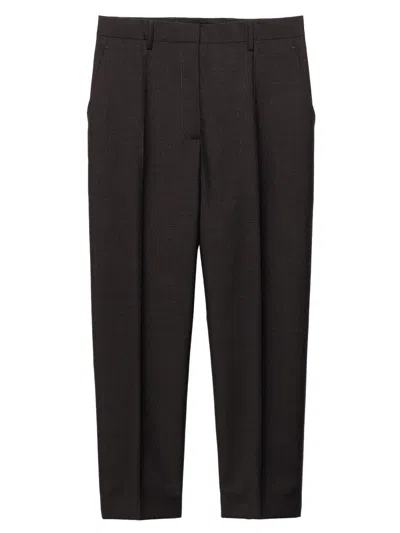Prada Grisaille Pants In Black