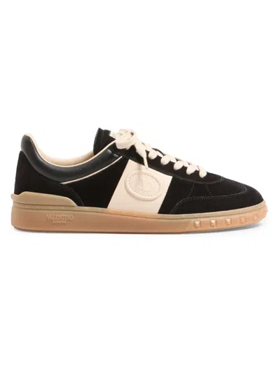 Valentino Upvillage Logo Sneakers Round Toe Rubber In Multi