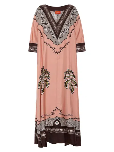 La Doublej Muumuu Dress By La Double J In Multi