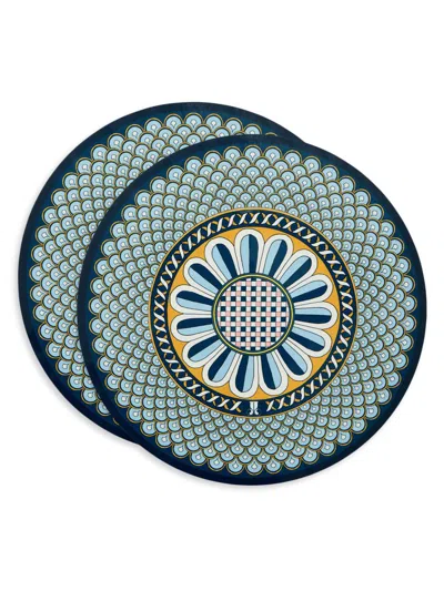 La Doublej Disk Placemats Set Of 2 In Multi