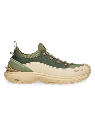 Moncler Trailgrip Lite 3 Low Top Sneaker In Green