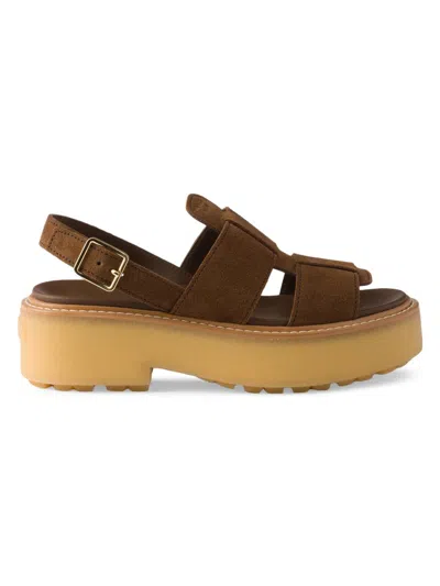 Prada Sandali Evolve In Brown
