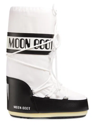 Moon Boot Icon Panelled Waterproof Lace-up Boots In Multi