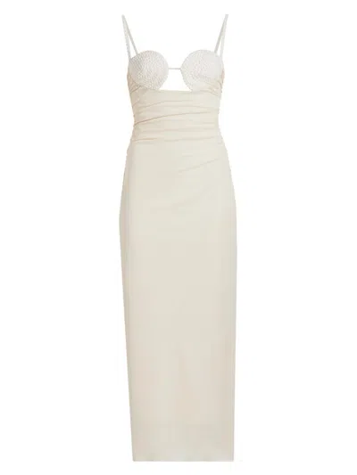 Significant Other Maddie Midi Dress In White