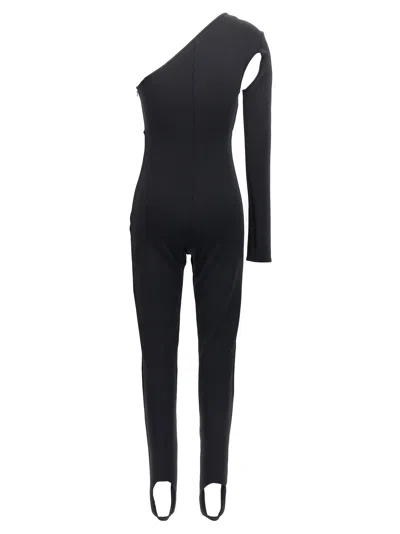 David Koma Scuba Cut Out One-length Bodysuit In Black