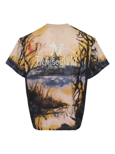 Namesake Forest-print T-shirt In Multi