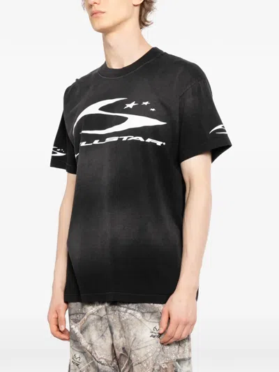 Hellstar Graphic T-shirt In Black