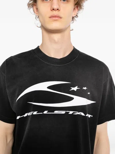 Hellstar Graphic T-shirt In Black