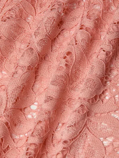 L'agence Tavia Lace Pull On Pants In Pink