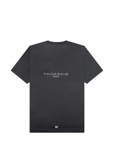 Givenchy Logo Graphic T-shirt In Black