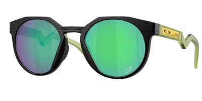 Oakley Oo9242 Hstn 924222 Occhiali Da Sole Neri Per Uomo In Orange