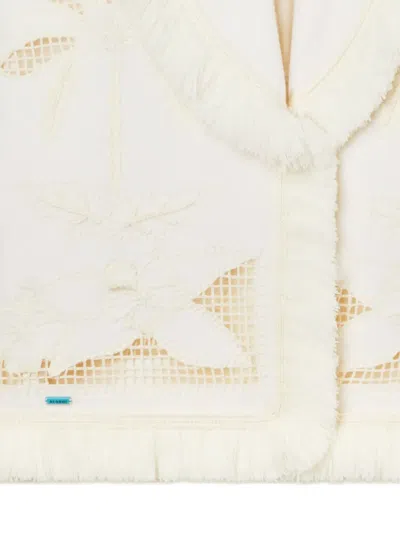 Alanui Island's Diary 镂空开襟外套 In Gold