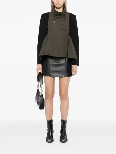 Sacai Suiting Blouson Jacket In Multi