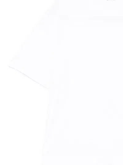 Massimo Alba Cotton T-shirt In White