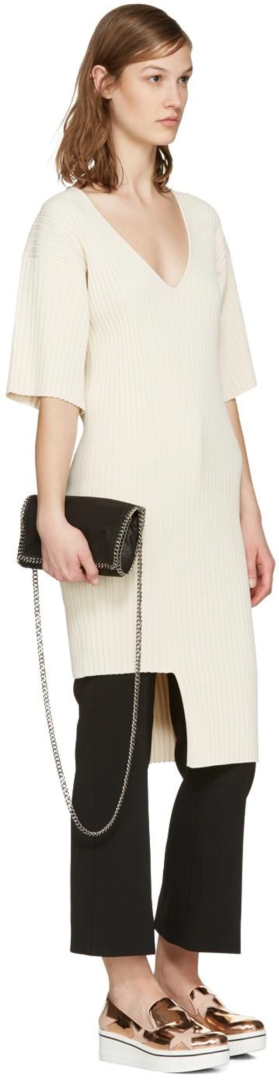 Shop Stella Mccartney Black Falabella Cross Body Bag