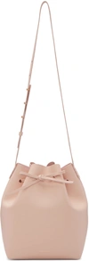 MANSUR GAVRIEL Pink Leather Bucket Bag