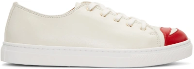 Charlotte Olympia Off-white Kiss Me Sneakers