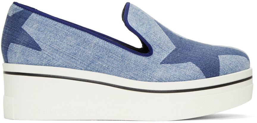 stella mccartney binx star platform sneakers