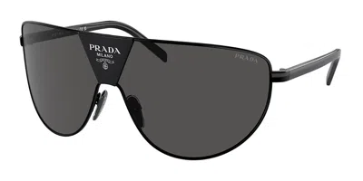 Prada Sonnenbrille Mit Oversized-gestell In Black