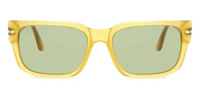Persol Rectangle Frame Sunglasses In Yellow