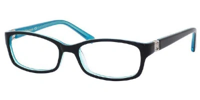 Kate Spade Ladies Black Rectangular Eyeglass Frames Regineus In Multi