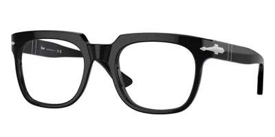 Persol Square-frame Clear-lenses Glasses In Black