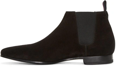 Paul Smith Black Suede Marlowe Chelsea Boots | ModeSens