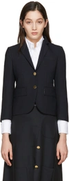 THOM BROWNE Navy Classic Blazer,CO-FBC010A-00473