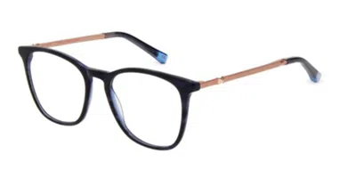 Ted Baker Tortoiseshell-effect Square-frame Glasses In Multi