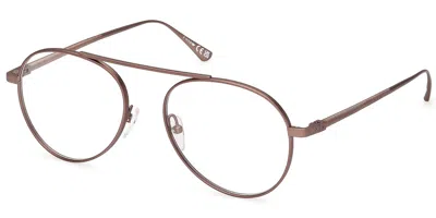 Web Eyewear Web We5438 Men's Glasses, Silver, Size 54