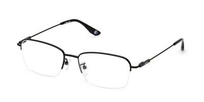 Bmw Rectangular-frame Glasses In Black