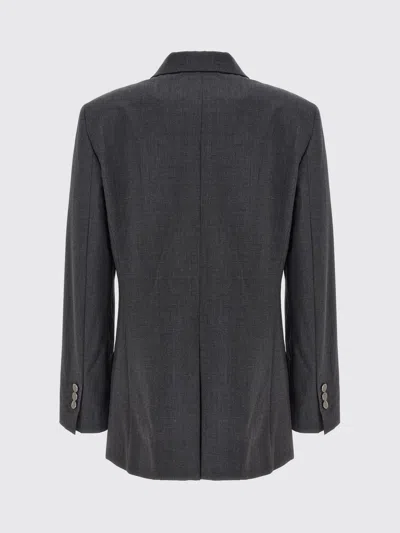 Theory Boxy Blazer In Gray