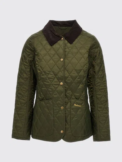Barbour Annandale Corduroy-trimmed Quilted Shell Jacket In Green