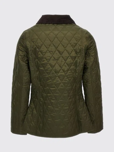 Barbour Annandale Corduroy-trimmed Quilted Shell Jacket In Green