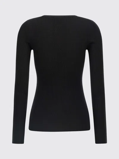 Theory Ribbed Sweater In Black