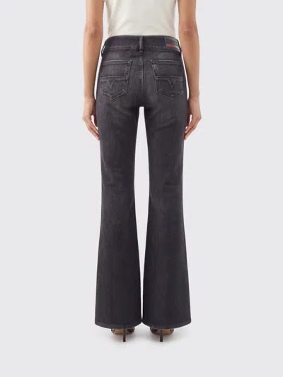 Diesel Bootcut Jeans In Black