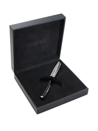Versace Roller Dotted Pen In Black