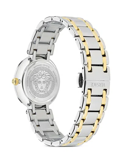 Versace Reve 34mm In Metallic