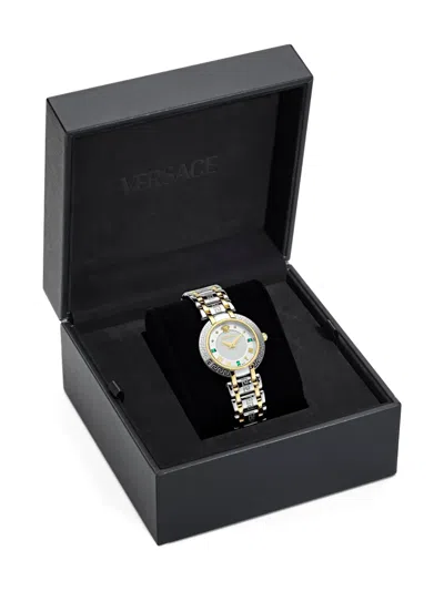 Versace Reve 34mm In Metallic