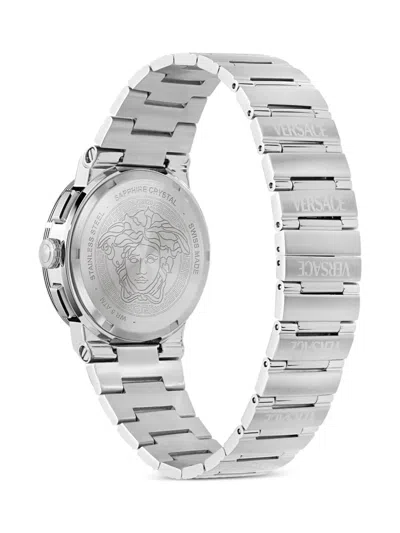 Versace Greca 40mm In Metallic