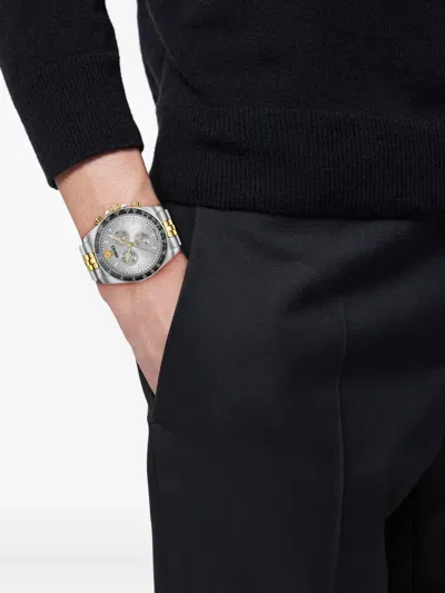 Versace Round-face 43mm In Metallic