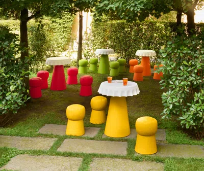 Slide Seating Yellow Uni In Yellow