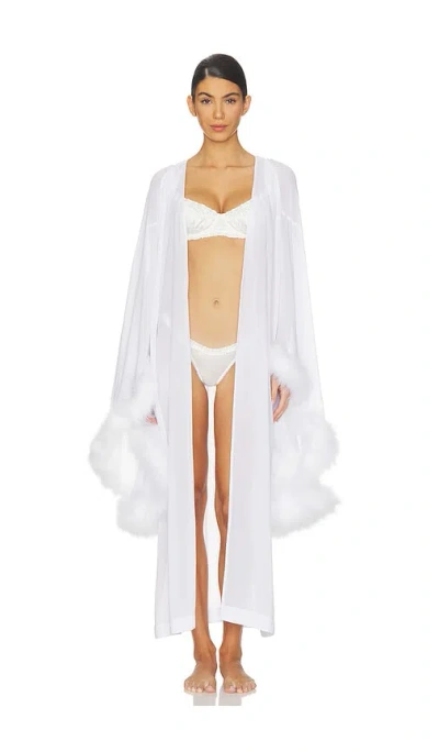 Sleeper Afrodita Lounge Robe In White