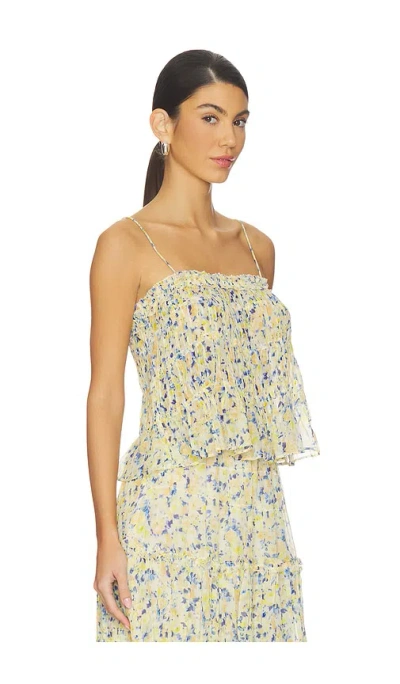 Ulla Johnson Florian Silk Tank Top In Multi