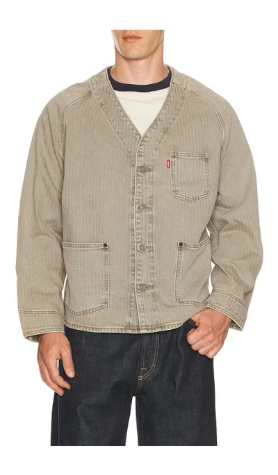 Levi's Engineer Jacket In Brown