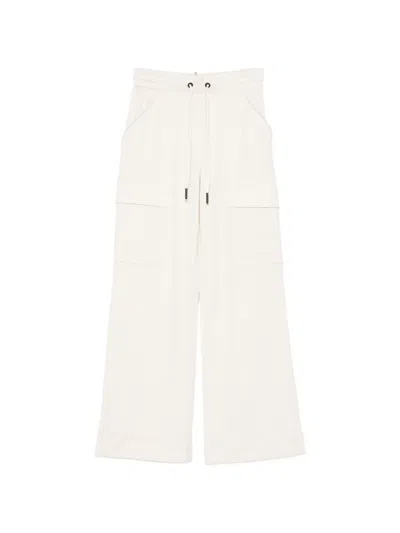 Moncler Drawstring Cargo-pocket Trousers In Neutral