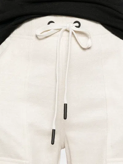 Moncler Drawstring Cargo-pocket Trousers In Neutral