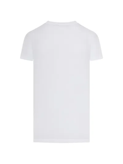 Max Mara Logo Cotton T-shirt In White