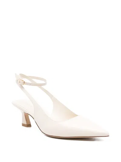 Stuart Weitzman Vinnie Ankle-strap Pumps In Neutral